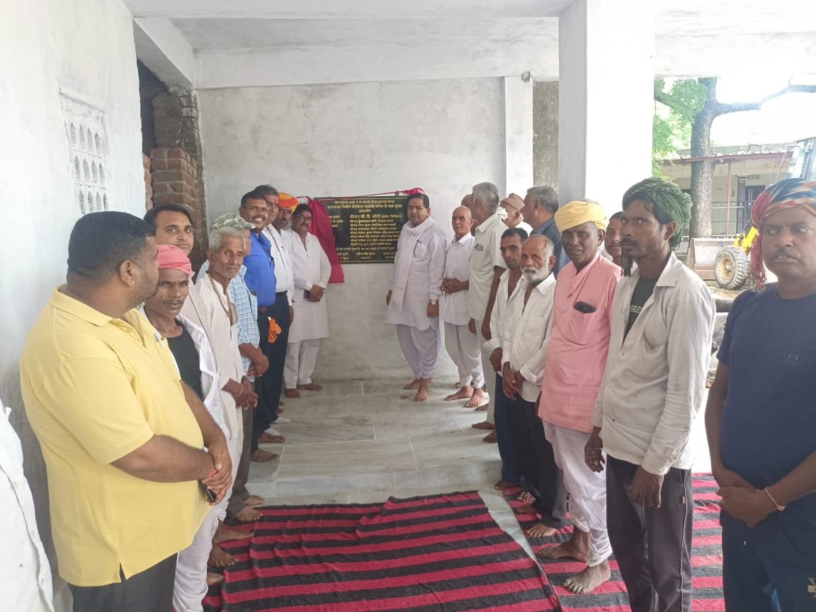 नूरड़ा पंचायत में हुए विकास कार्यों का लोकार्पण, विधायक डांगी रहे मुख्य अतिथि