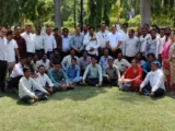उदयपुर में पंचायत शिक्षक विद्यालय सहायक संघ की संभाग स्तरीय बैठक संपन्न, नियमितीकरण न होने पर 'हल्ला बोल' आंदोलन की चेतावनी