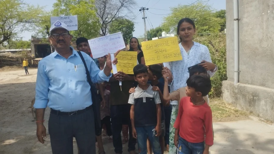 ग्राम पंचायत पलाना खुर्द में विश्व पर्यावरण दिवस पर जागरूकता रैली का आयोजन