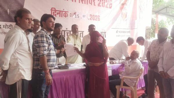 घासा व मागंथला में ग्रामीण सेवा शिविर आयोजित, 8 पट्टे वितरित कर योजनाओं का लाभ पहुंचाया